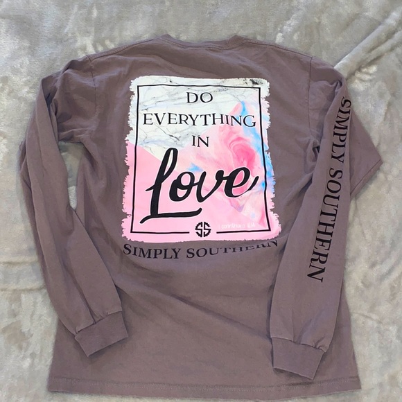 Simply Southern Tops - Long sleeve tee shirt